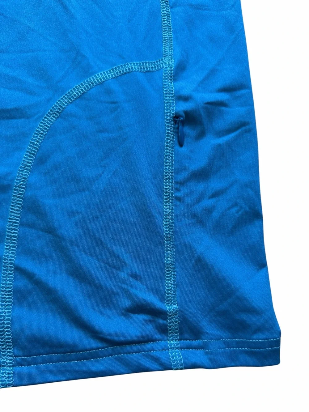 L.L. Bean Men’s Swift Cooling Rash Guard 3XL Blue Stretch Long Sleeve UPF 50+