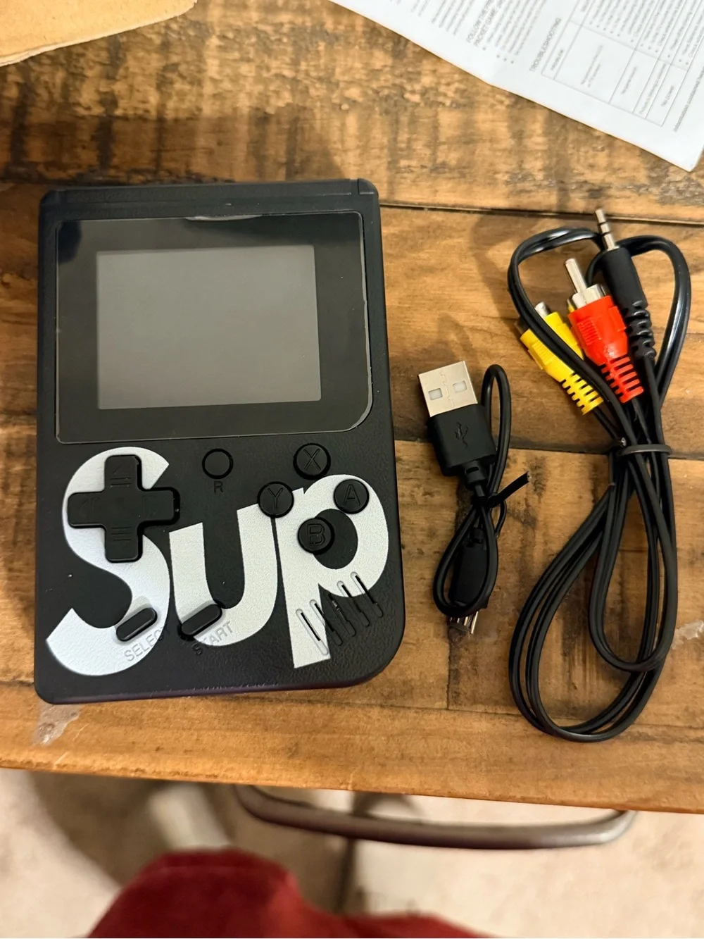 Game Box Plus 400-in-1 Handheld Console - Black