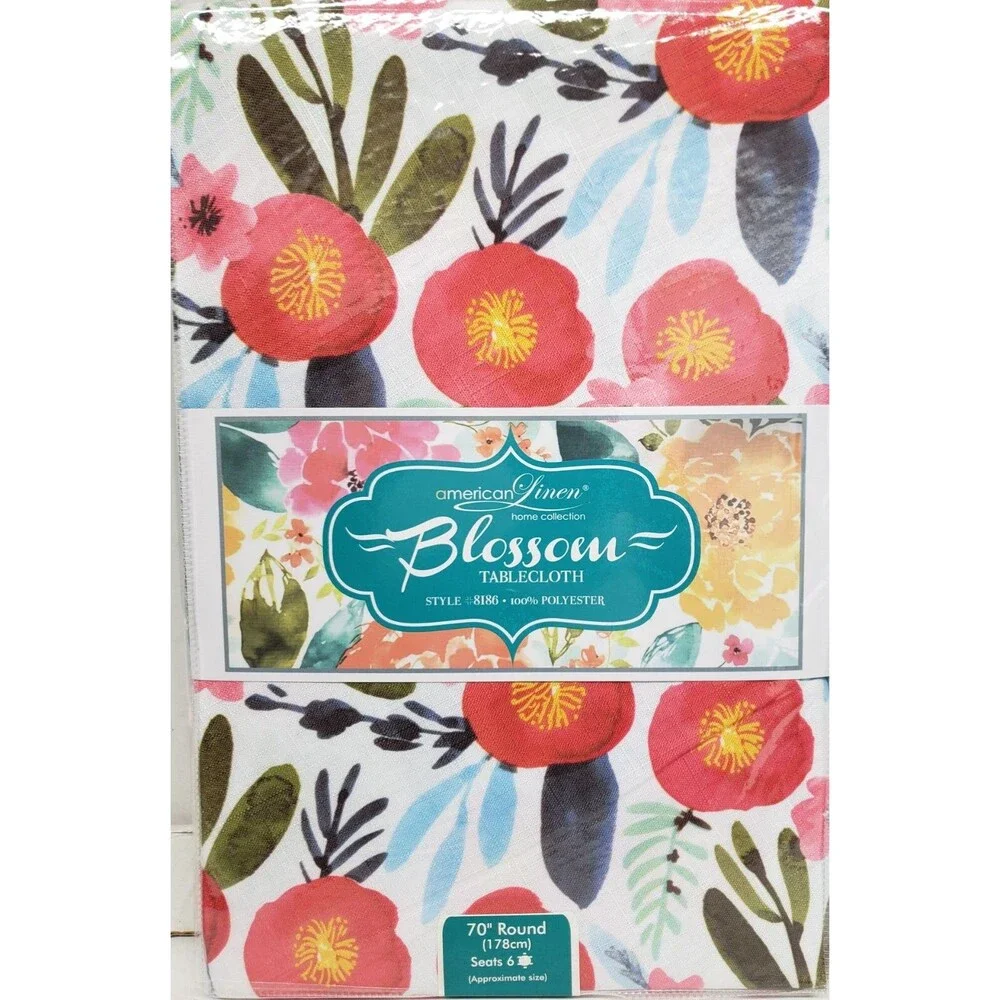 Fabric Linen Tablecloth 70