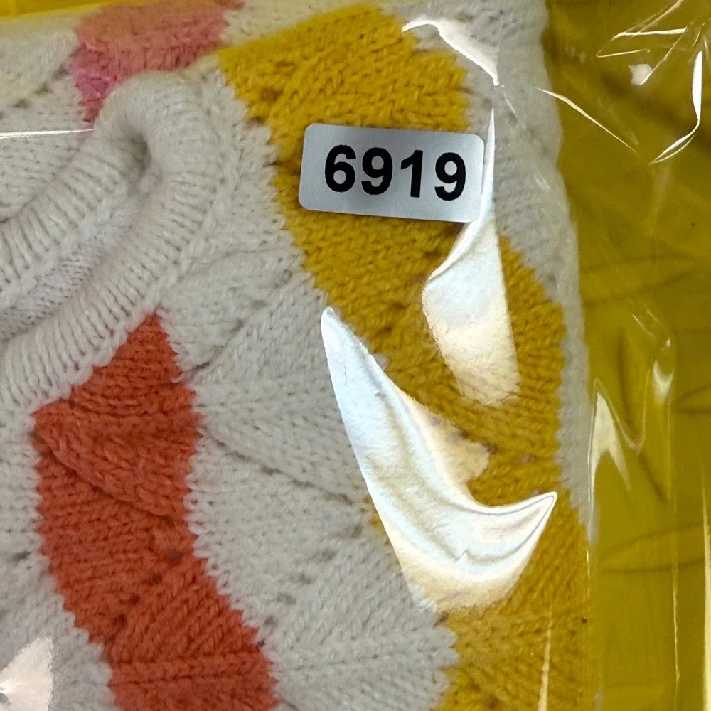 Janie and Jack Kids 2T Multi Stripe Knit Top and Shorts Set Scalloped‎ Rainbow