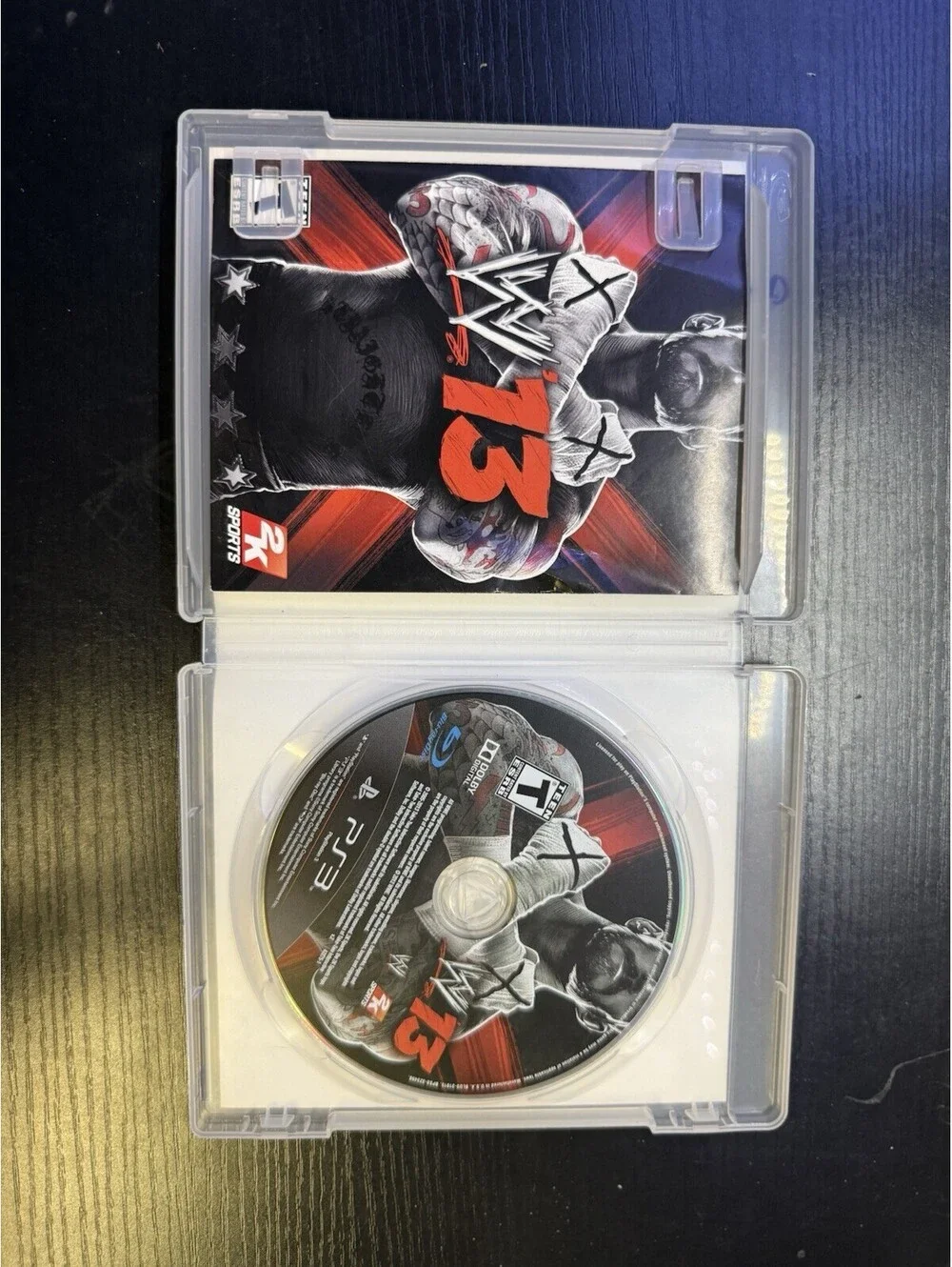 WWE '13 (Sony PlayStation 3, 2012) PS3 - Complete in Box CIB With Manual