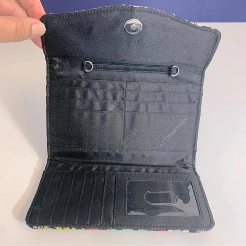 Vera Bradley Sierra Strap Trifold Wallet‎