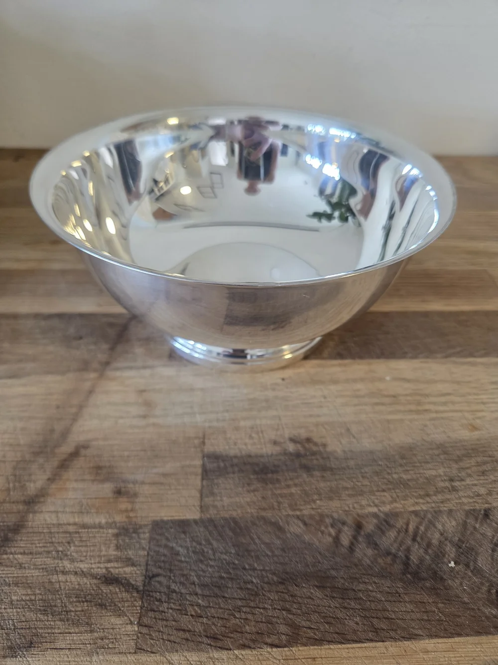 Vintage Gorham Silverplate Paul Revere Bowl 8