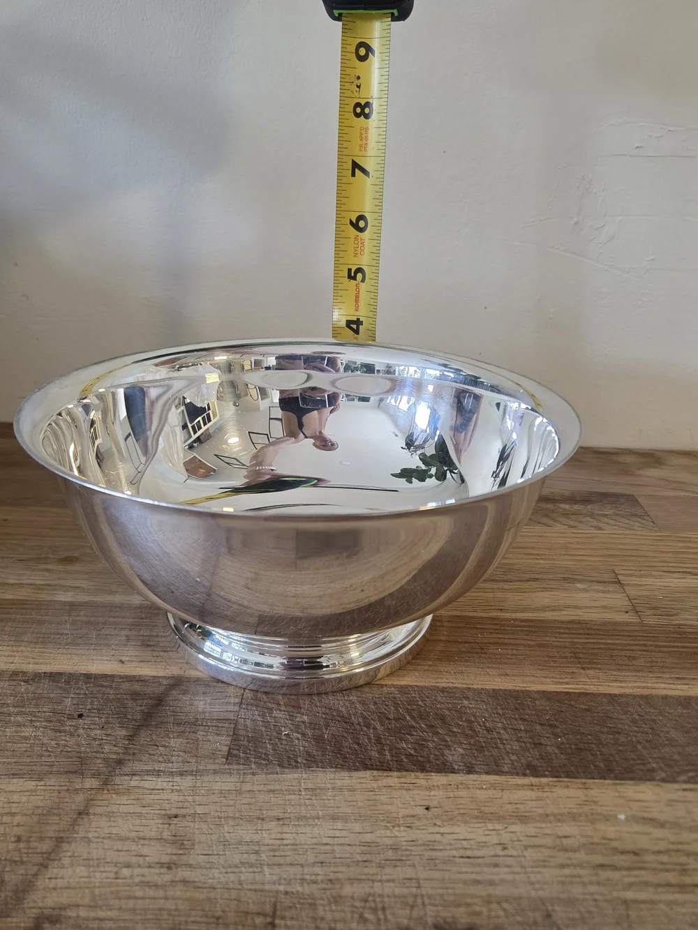 Vintage Gorham Silverplate Paul Revere Bowl 8
