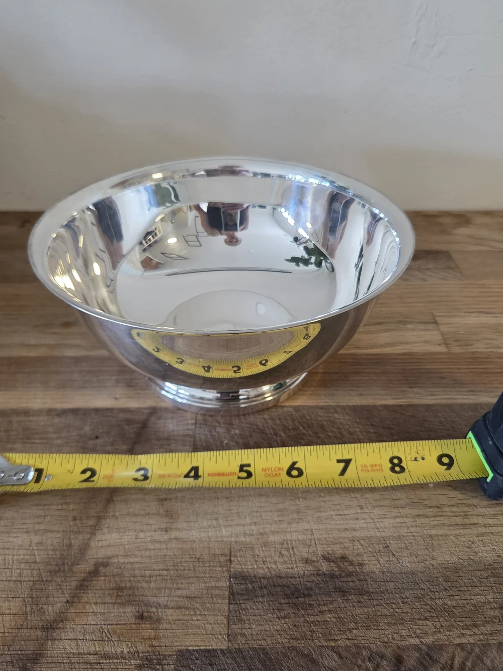 Vintage Gorham Silverplate Paul Revere Bowl 8