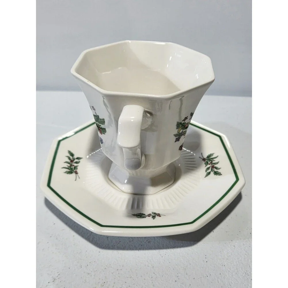 Nikko Christmastime Three-Piece Place Setting in Original Box