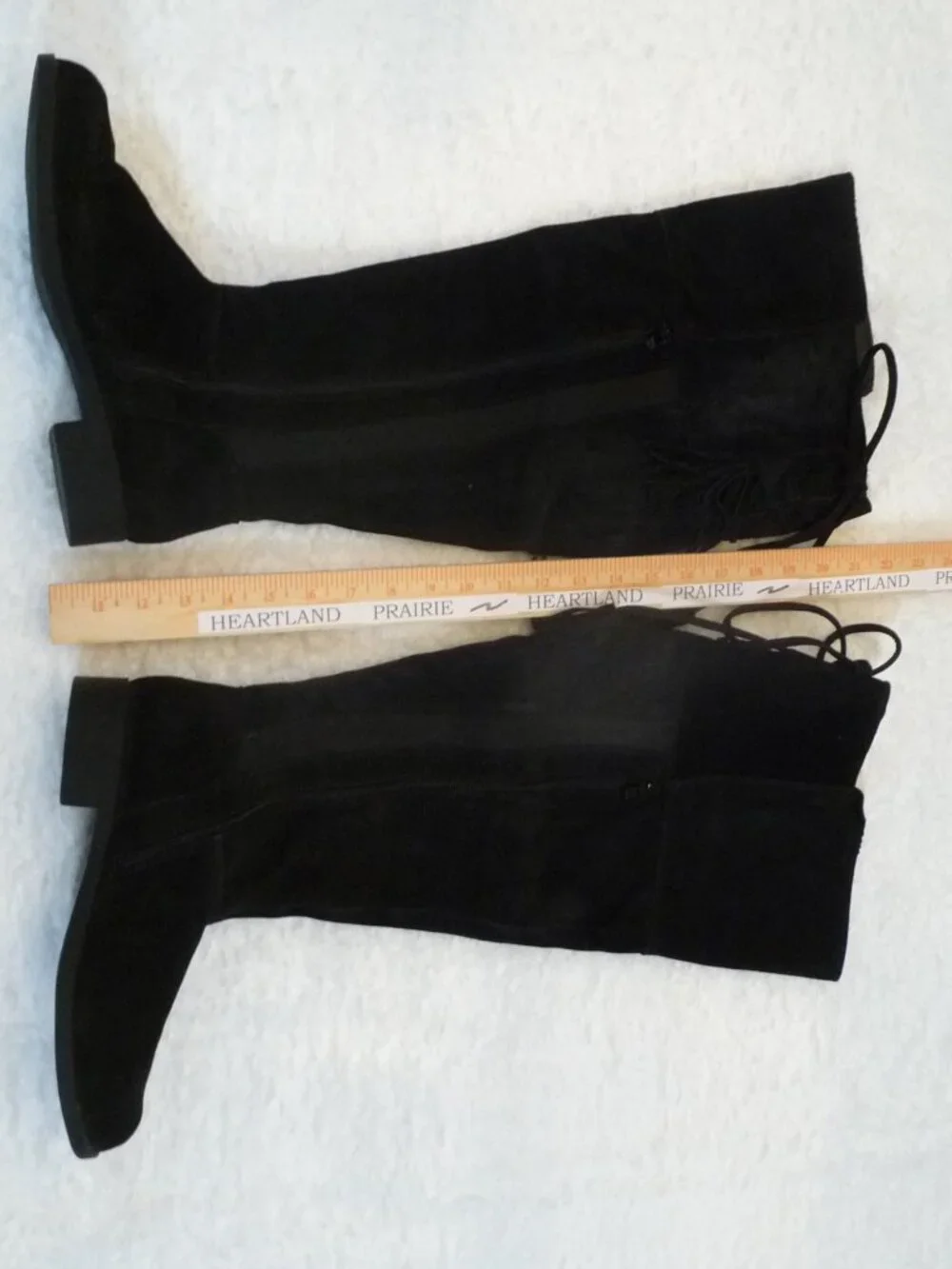 TORRID Over the Knee Boots - Black Suede, 8.5W