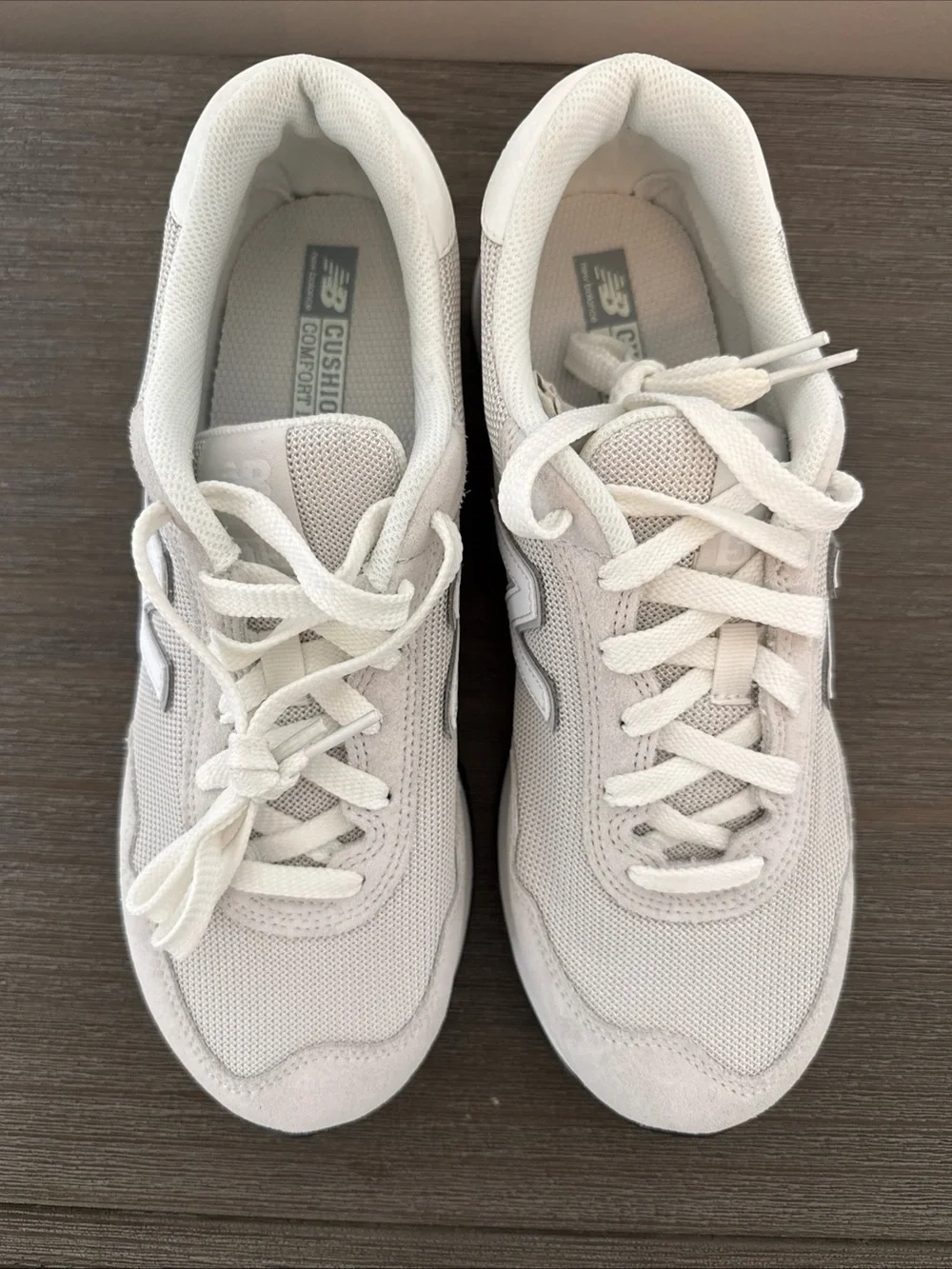 New Balance 515 - Reflection White / Aluminum Grey - Womens - WL515WHT Size 9.5