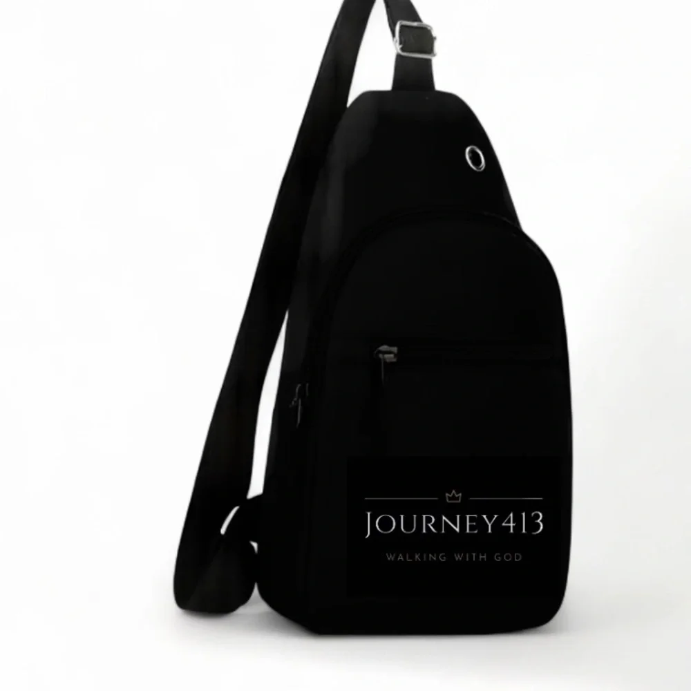 Black Sling Backpack