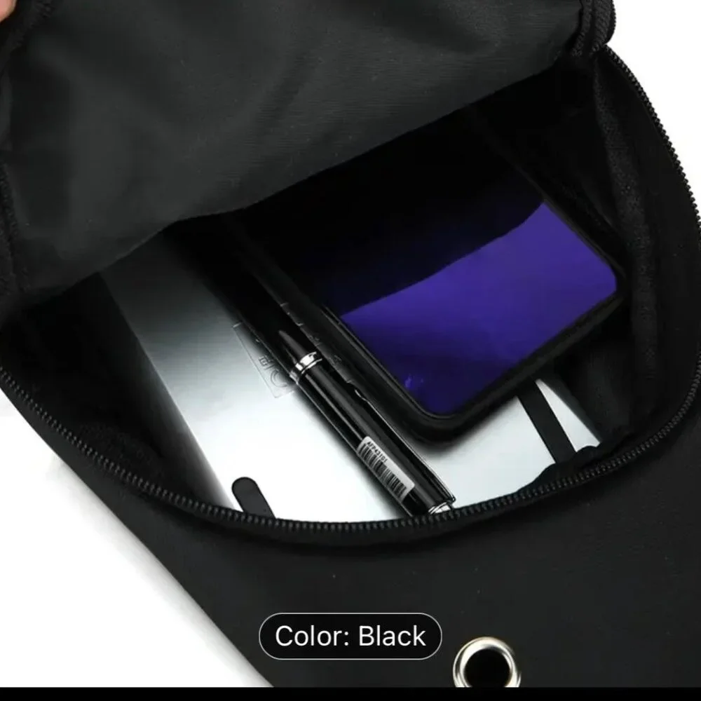 Black Sling Backpack
