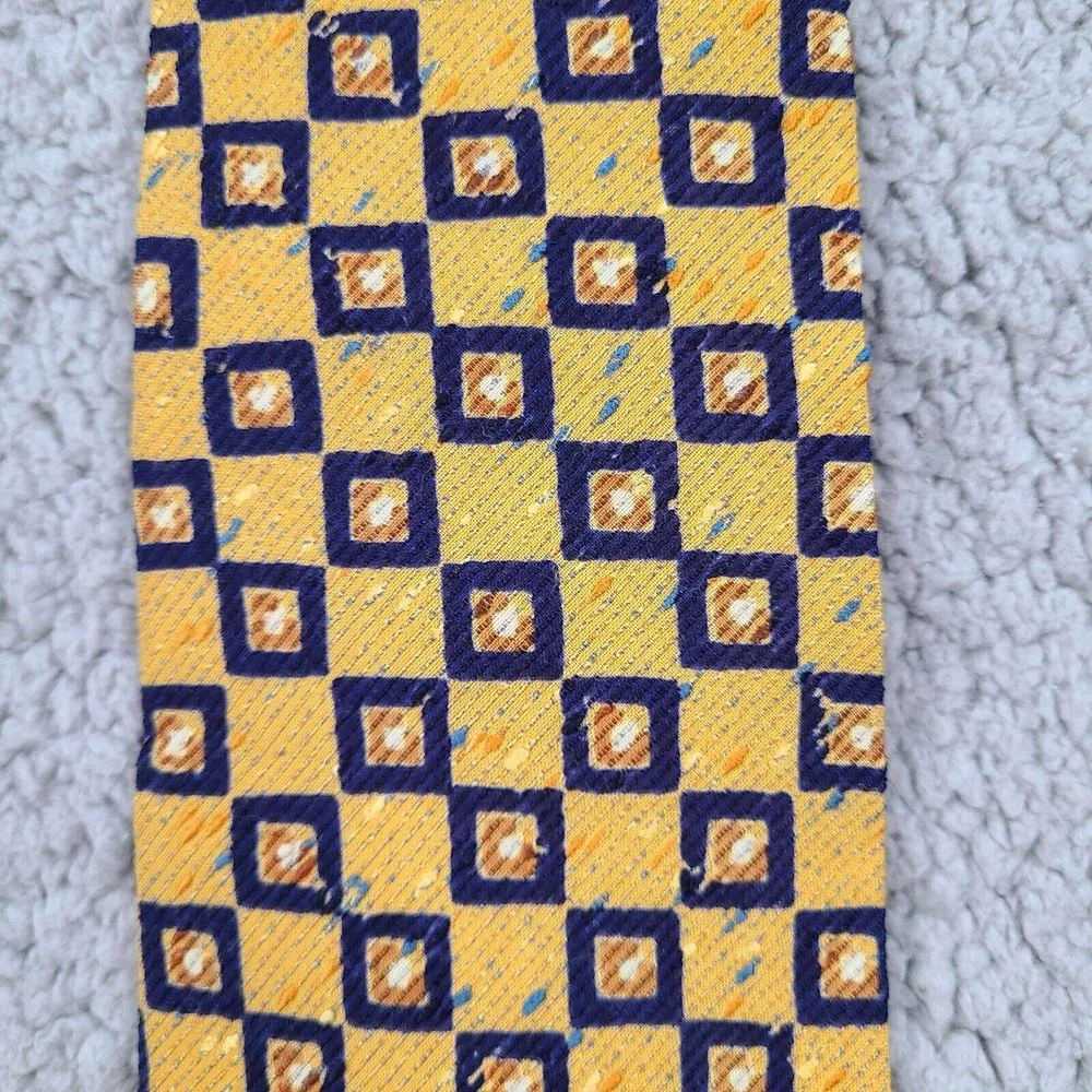 Ermenegildo Zenga Tie Necktie Men's Silk Viscose Made In Italy‎ Lot Of 3