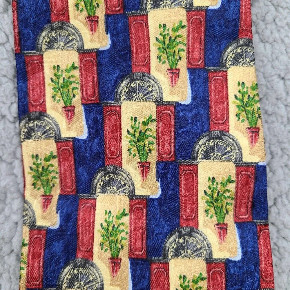 Ermenegildo Zenga Tie Necktie Men's Silk Viscose Made In Italy‎ Lot Of 3