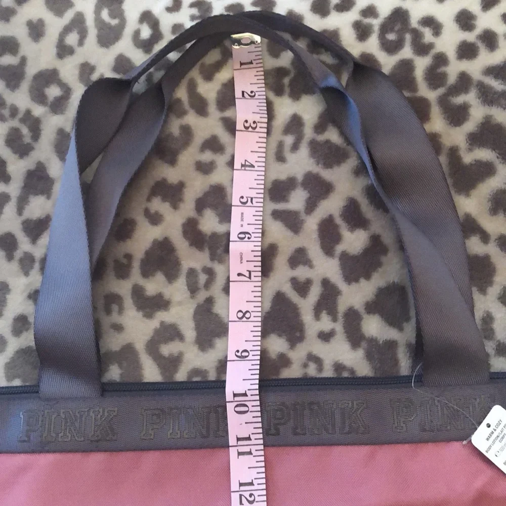 2016 PINK Victoria’s Secret Sequin Dog Tote Bag in Pink