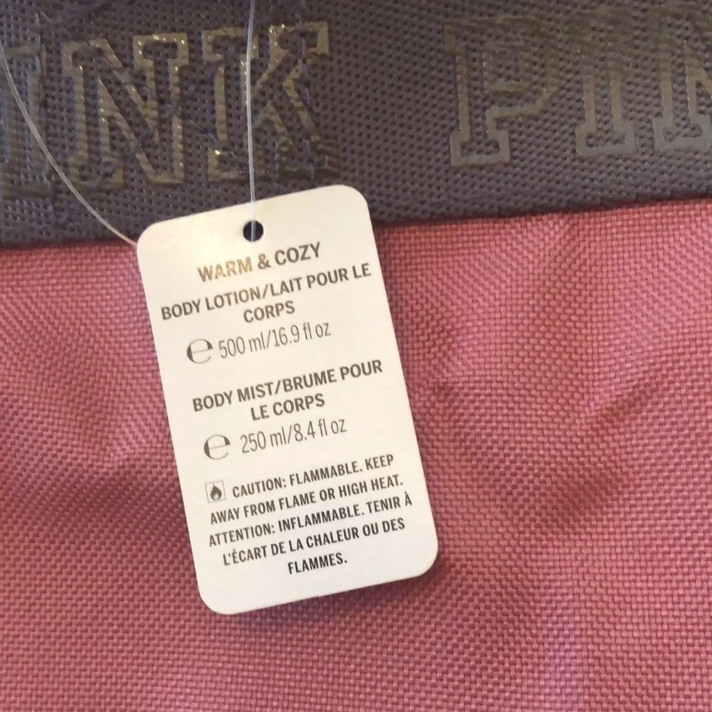2016 PINK Victoria’s Secret Sequin Dog Tote Bag in Pink