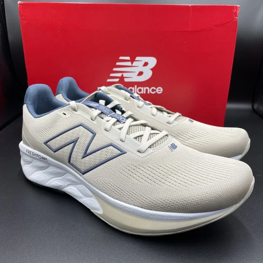 New Balance NB Fresh Foam 520 v9 Running Shoes M52024X Grey Blue Mens 12 Wide 4E