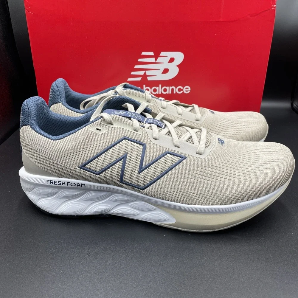 New Balance NB Fresh Foam 520 v9 Running Shoes M52024X Grey Blue Mens 12 Wide 4E