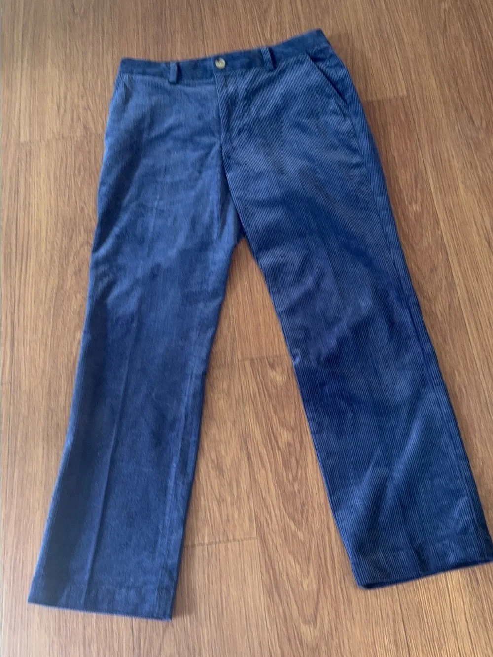 Vineyard Vines Men's Navy Blue Corduroy Pants