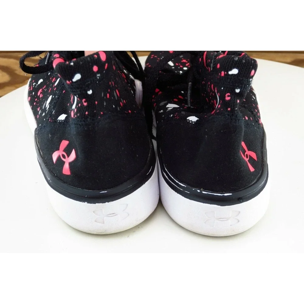 Under Armour Girls Shoes Size 5‎ M Black Casual Shoes Fabric 4501370746
