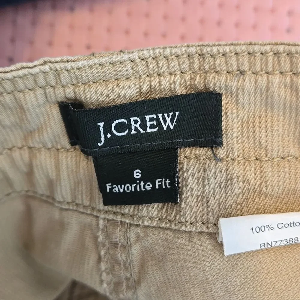 J. Crew Favorite Fit Tan Cargo Long Short