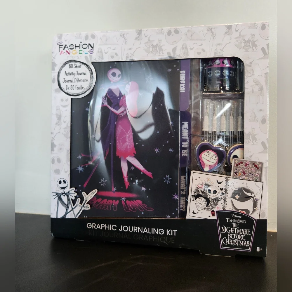 The Nightmare Before Christmas‎ Graphic Journaling Kit NWT