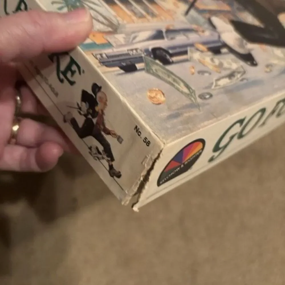 Go For Broke 1985 Board Game Selchow & Righter Board Game