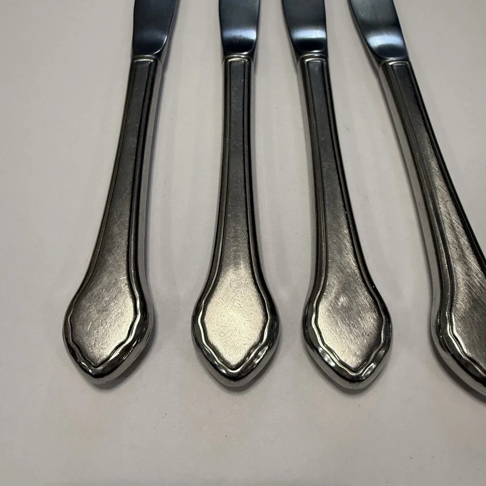 Oneida Summer Mist Autumn Glow Set Of 4 Dinner Knives