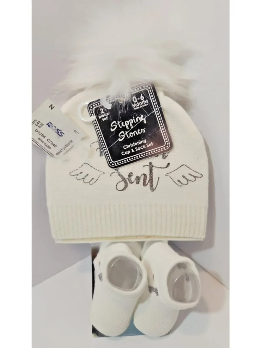 Brand New Lot of Baby Socks and Caps for Boys Greys Whites and Browns