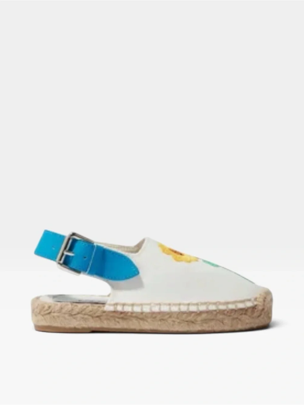 Stella McCartney Embroidered Canvas Espadrilles 3.5
