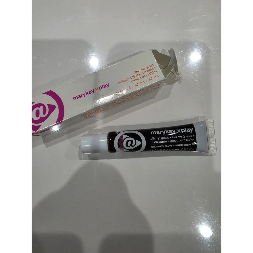Mary Kay At Play Jelly Lip Gloss Crushed Plum New