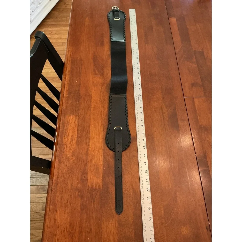 Jessica Simpson Black stretch belt Small women's