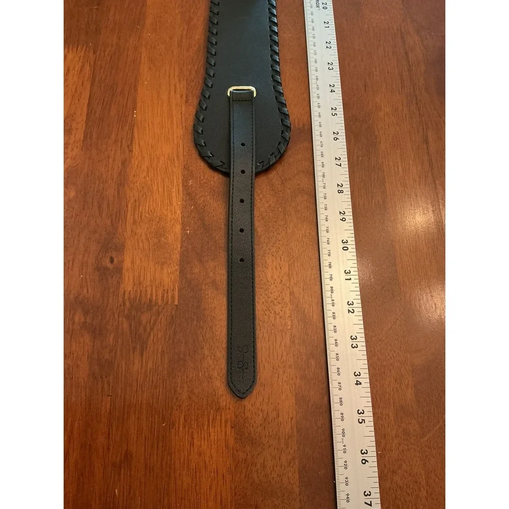 Jessica Simpson Black stretch belt Small women's