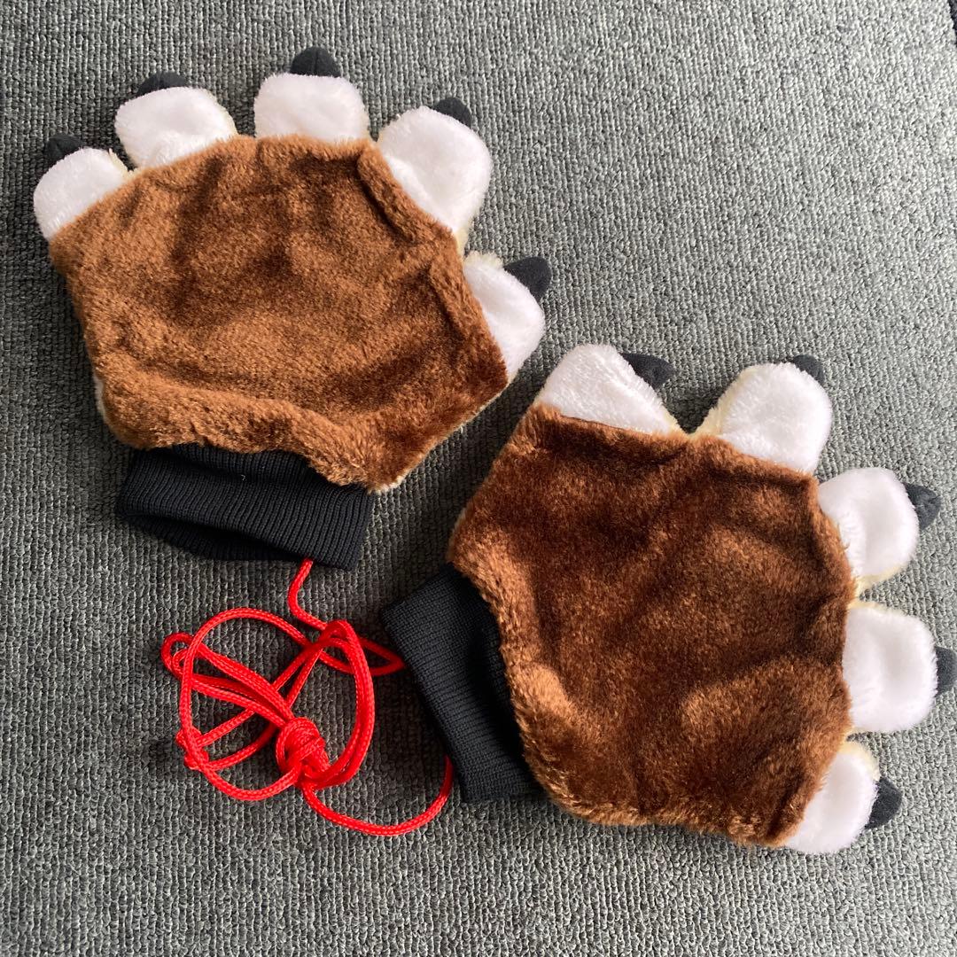 Animal Paw Gloves - 1 Set