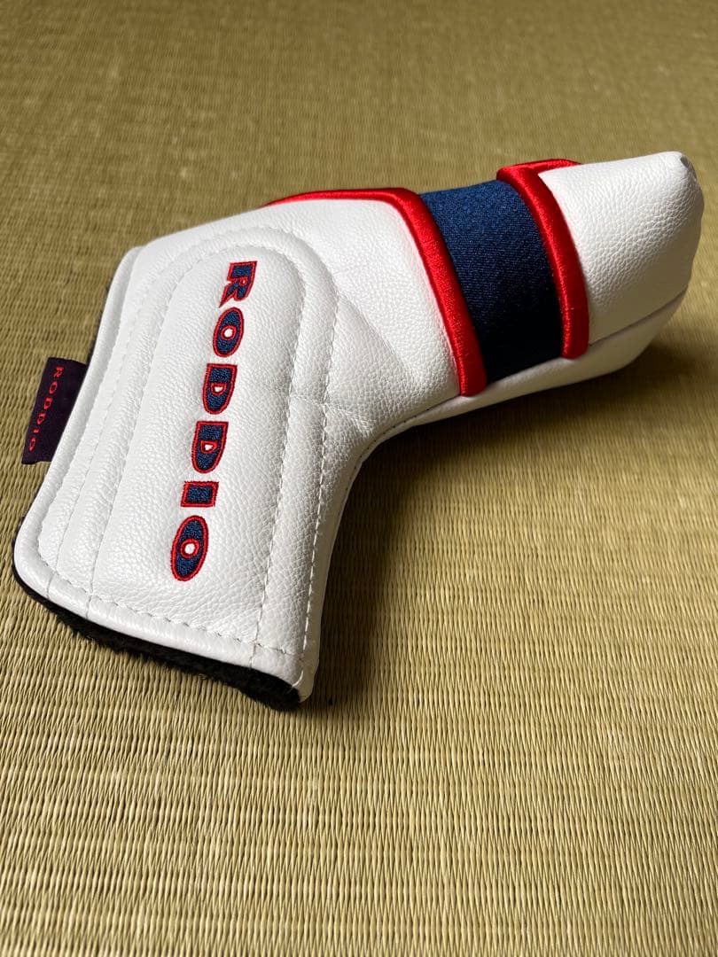 RODDIO Putter Headcover White/Navy/Red