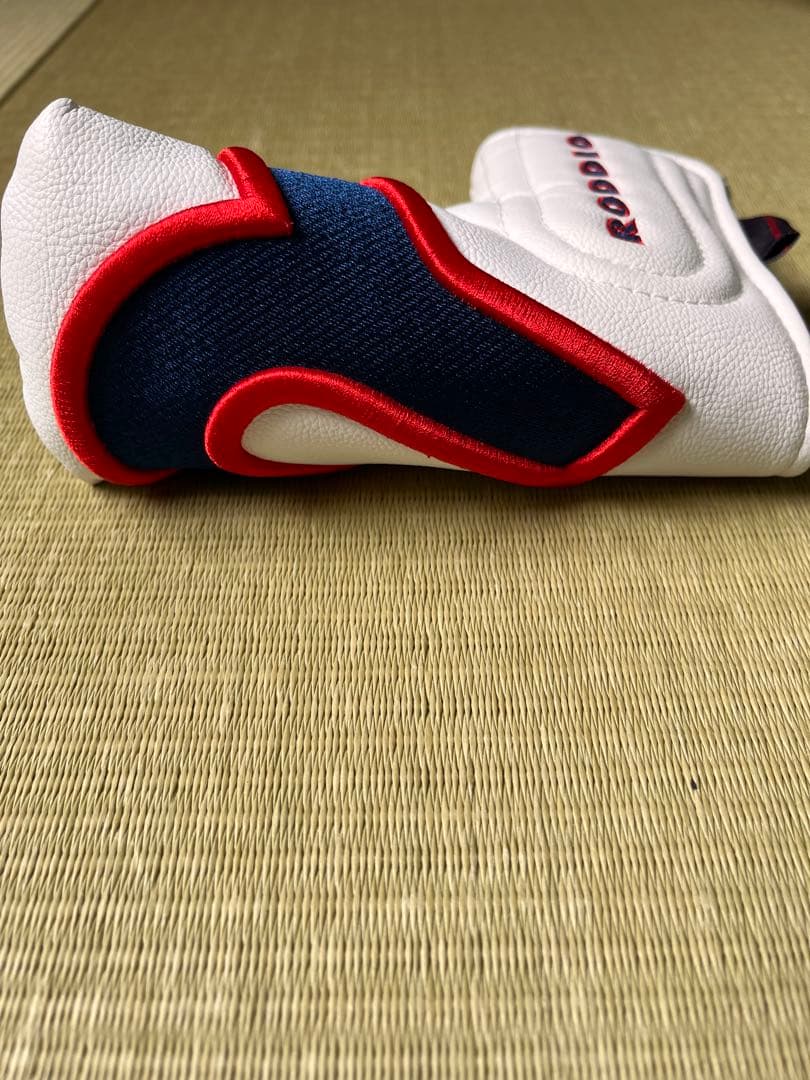 RODDIO Putter Headcover White/Navy/Red
