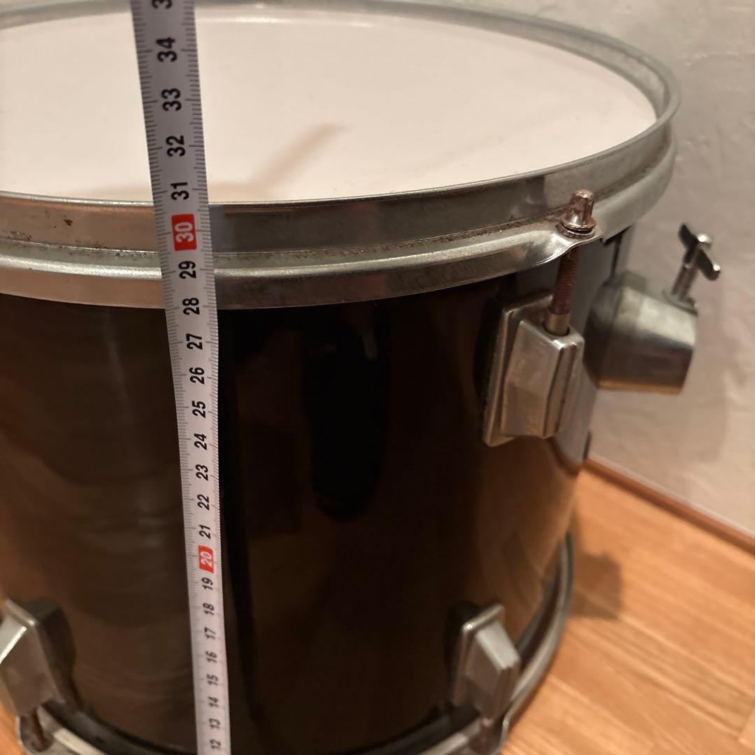 Unbranded Black Tam Tam, Approx. 30cm Diameter