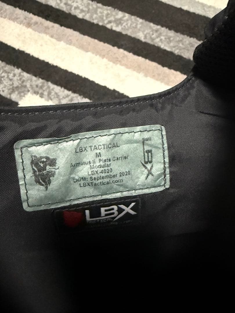LBX Armatus II & LBX Back Panel - Black (Actual Item)
