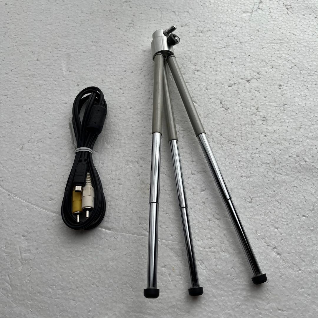 Compact Aluminum Tripod with Cable