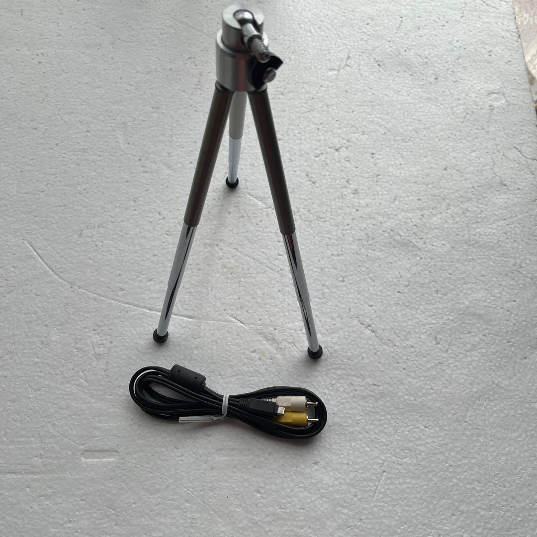 Compact Aluminum Tripod with Cable